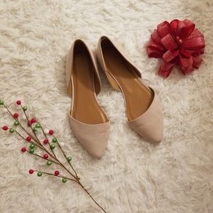 Cream Simple Flats